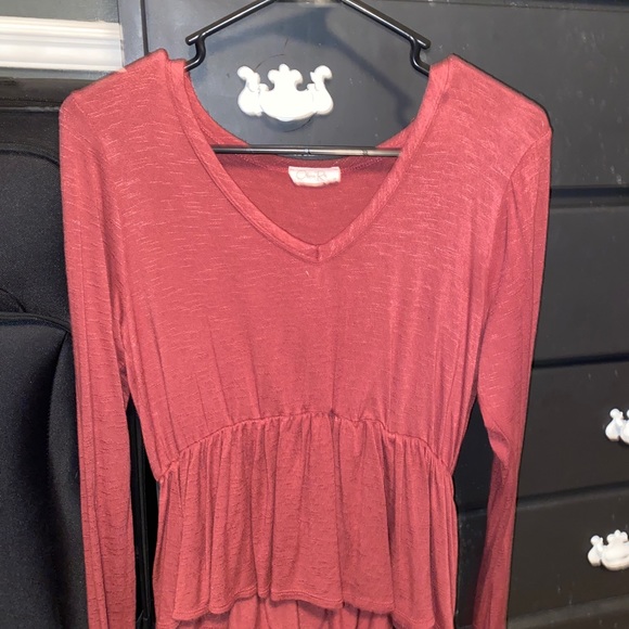 Olivia Rae flowy shirt - Picture 4 of 4